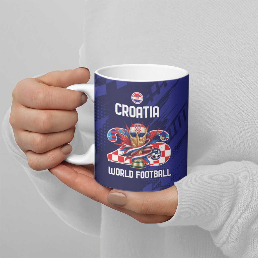 World Football Croatia 2026 Personalized Ceramic Mug Mala Zemlja Veliki Snovi