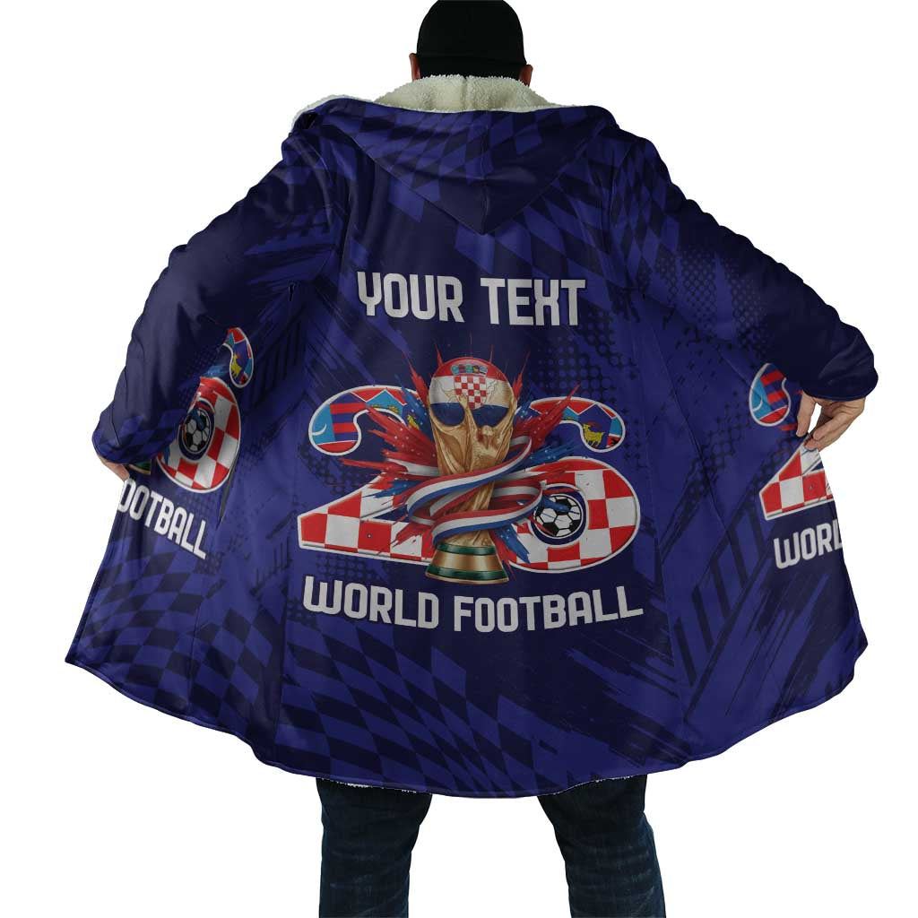 World Football Croatia 2026 Personalized Cloak Mala Zemlja Veliki Snovi