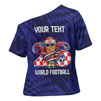 World Football Croatia 2026 Personalized Cross Shoulder Shirt Mala Zemlja Veliki Snovi