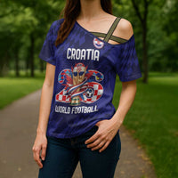 World Football Croatia 2026 Personalized Cross Shoulder Shirt Mala Zemlja Veliki Snovi