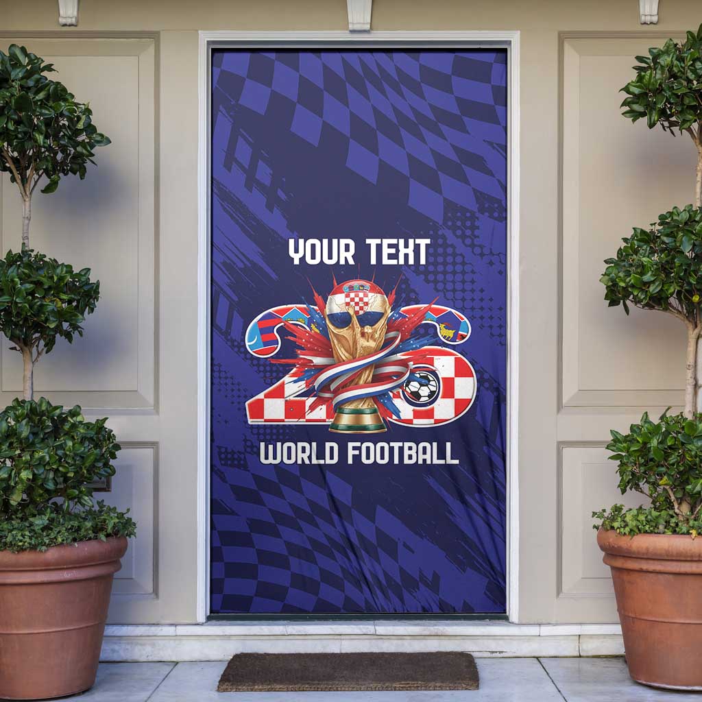 World Football Croatia 2026 Personalized Door Cover Mala Zemlja Veliki Snovi