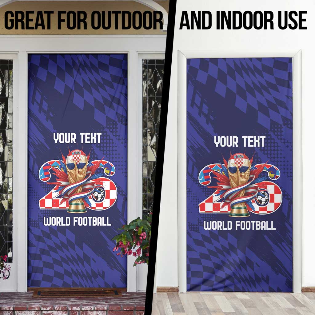 World Football Croatia 2026 Personalized Door Cover Mala Zemlja Veliki Snovi