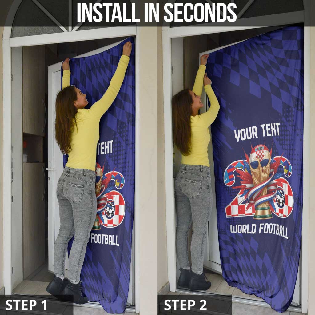 World Football Croatia 2026 Personalized Door Cover Mala Zemlja Veliki Snovi