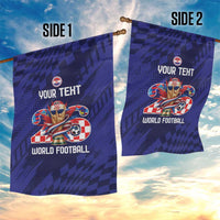 World Football Croatia 2026 Personalized Garden Flag Mala Zemlja Veliki Snovi