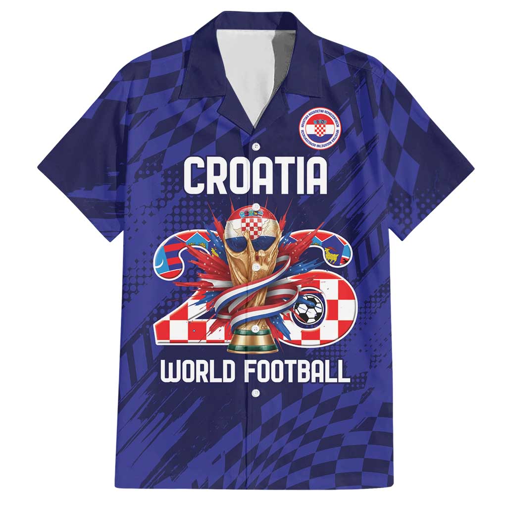 World Football Croatia 2026 Personalized Hawaiian Shirt Mala Zemlja Veliki Snovi
