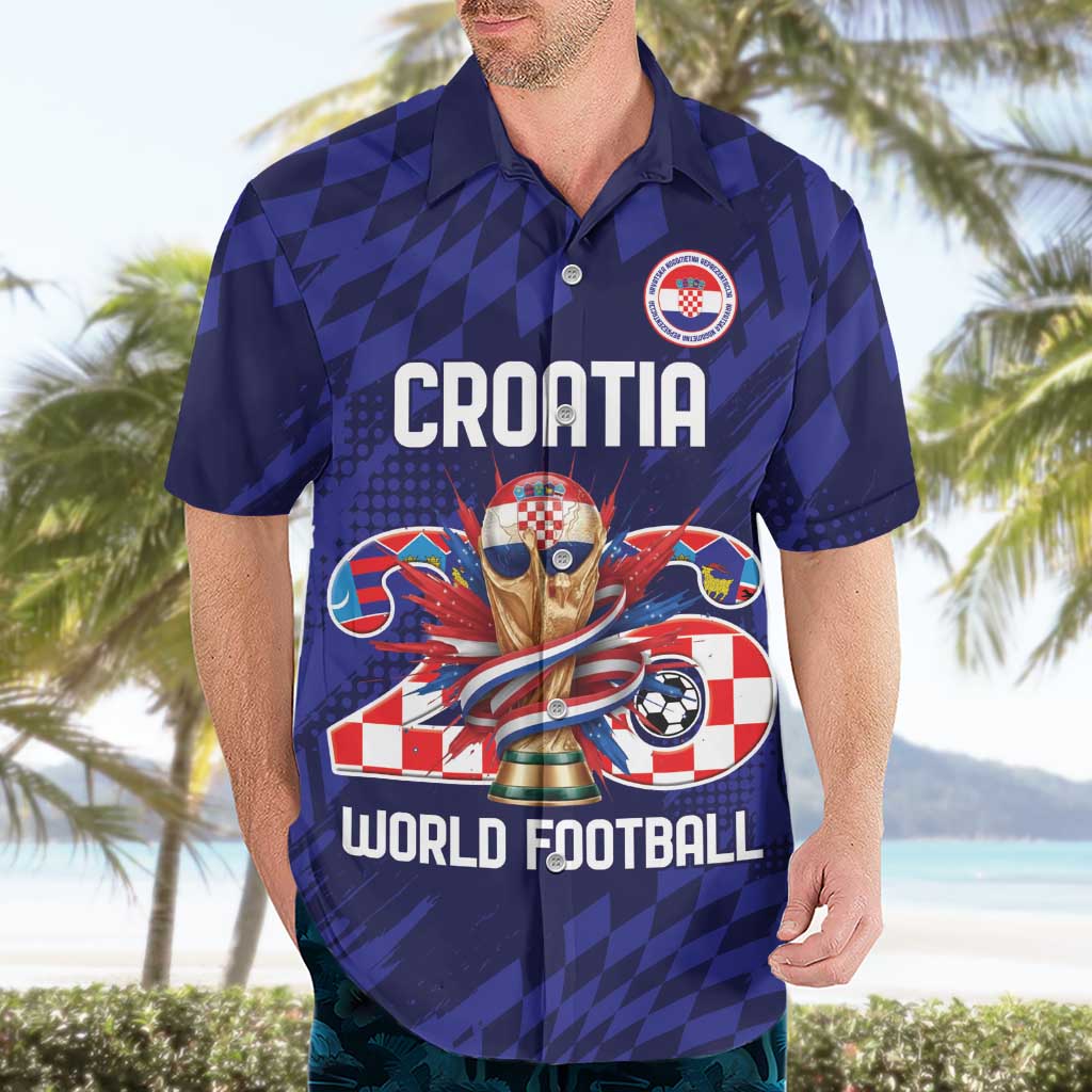 World Football Croatia 2026 Personalized Hawaiian Shirt Mala Zemlja Veliki Snovi
