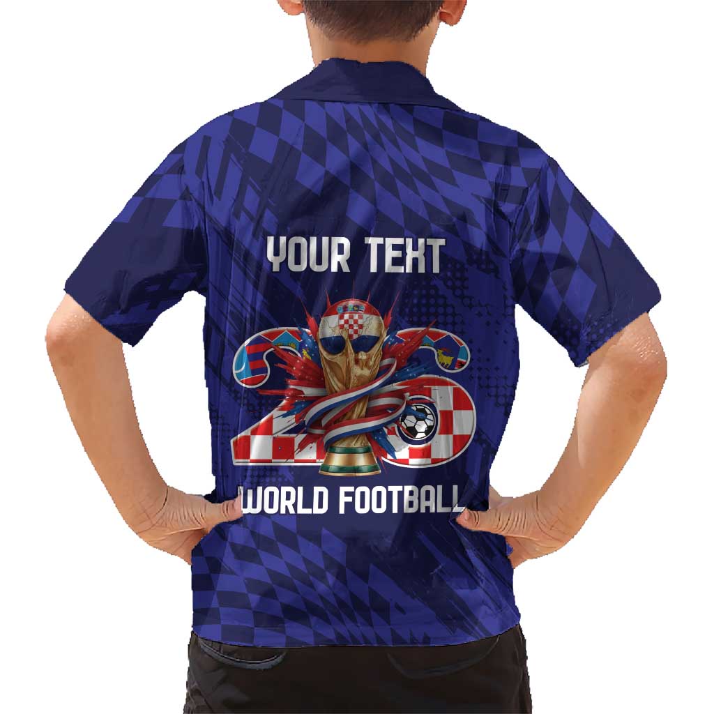 World Football Croatia 2026 Personalized Hawaiian Shirt Mala Zemlja Veliki Snovi