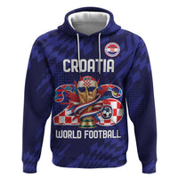 World Football Croatia 2026 Personalized Hoodie Mala Zemlja Veliki Snovi