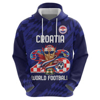 World Football Croatia 2026 Personalized Hoodie Mala Zemlja Veliki Snovi