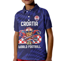 World Football Croatia 2026 Personalized Kid Polo Shirt Mala Zemlja Veliki Snovi