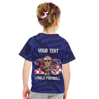 World Football Croatia 2026 Personalized Kid T Shirt Mala Zemlja Veliki Snovi