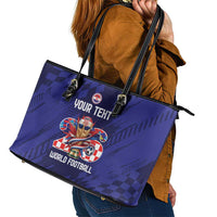 World Football Croatia 2026 Personalized Leather Tote Bag Mala Zemlja Veliki Snovi