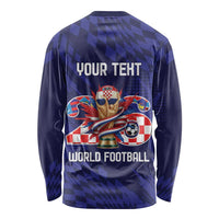 World Football Croatia 2026 Personalized Long Sleeve Shirt Mala Zemlja Veliki Snovi
