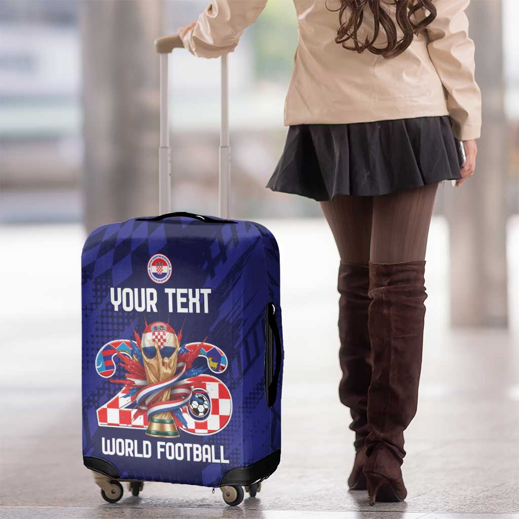 World Football Croatia 2026 Personalized Luggage Cover Mala Zemlja Veliki Snovi