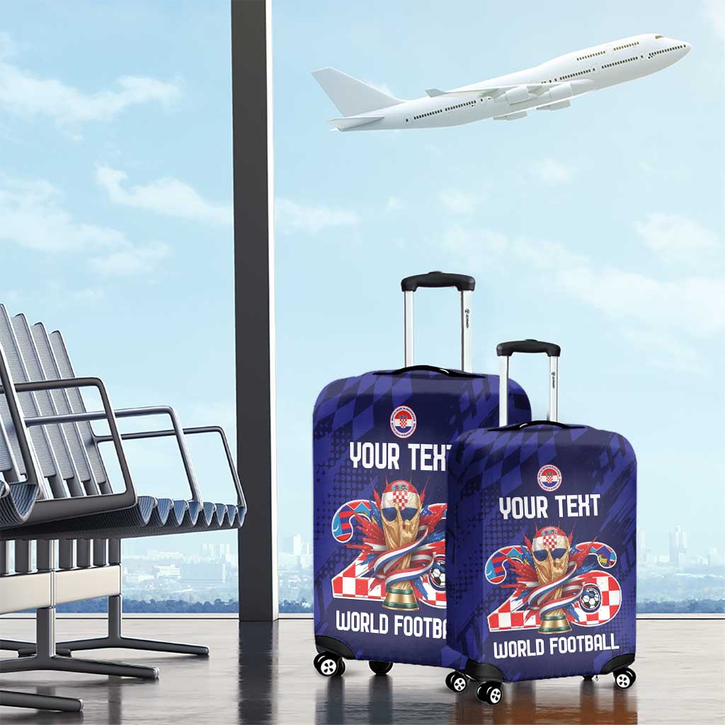 World Football Croatia 2026 Personalized Luggage Cover Mala Zemlja Veliki Snovi