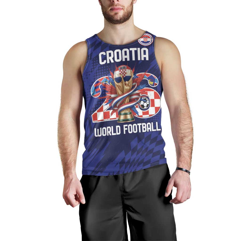World Football Croatia 2026 Personalized Men Tank Top Mala Zemlja Veliki Snovi