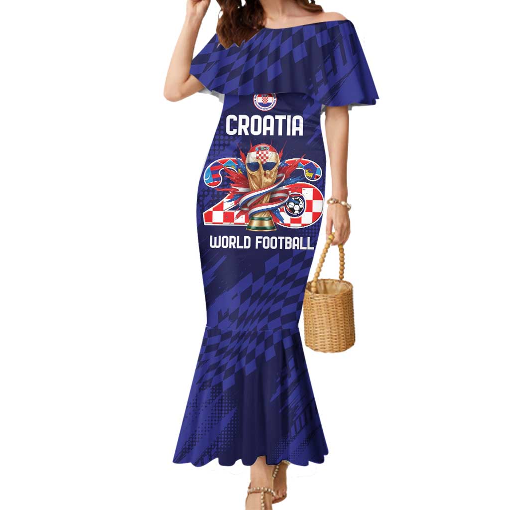 World Football Croatia 2026 Personalized Mermaid Dress Mala Zemlja Veliki Snovi