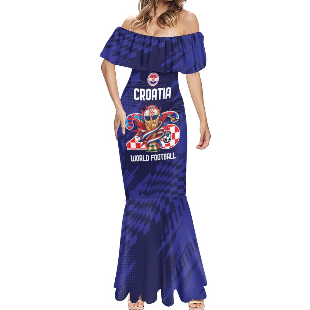 World Football Croatia 2026 Personalized Mermaid Dress Mala Zemlja Veliki Snovi