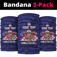 World Football Croatia 2026 Personalized Neck Gaiter Mala Zemlja Veliki Snovi
