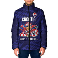 World Football Croatia 2026 Personalized Padded Jacket Mala Zemlja Veliki Snovi