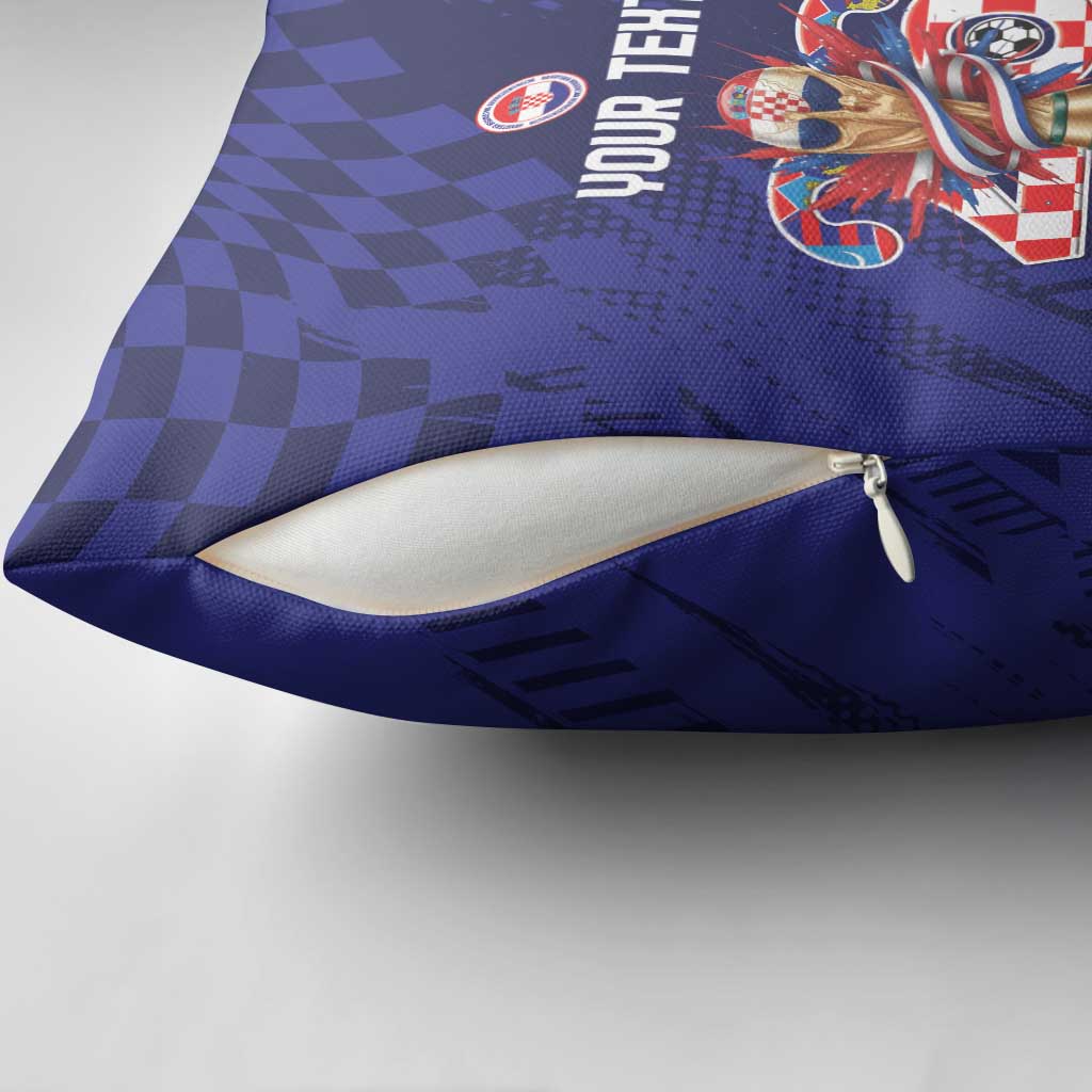 World Football Croatia 2026 Personalized Pillow Cover Mala Zemlja Veliki Snovi