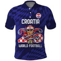 World Football Croatia 2026 Personalized Polo Shirt Mala Zemlja Veliki Snovi