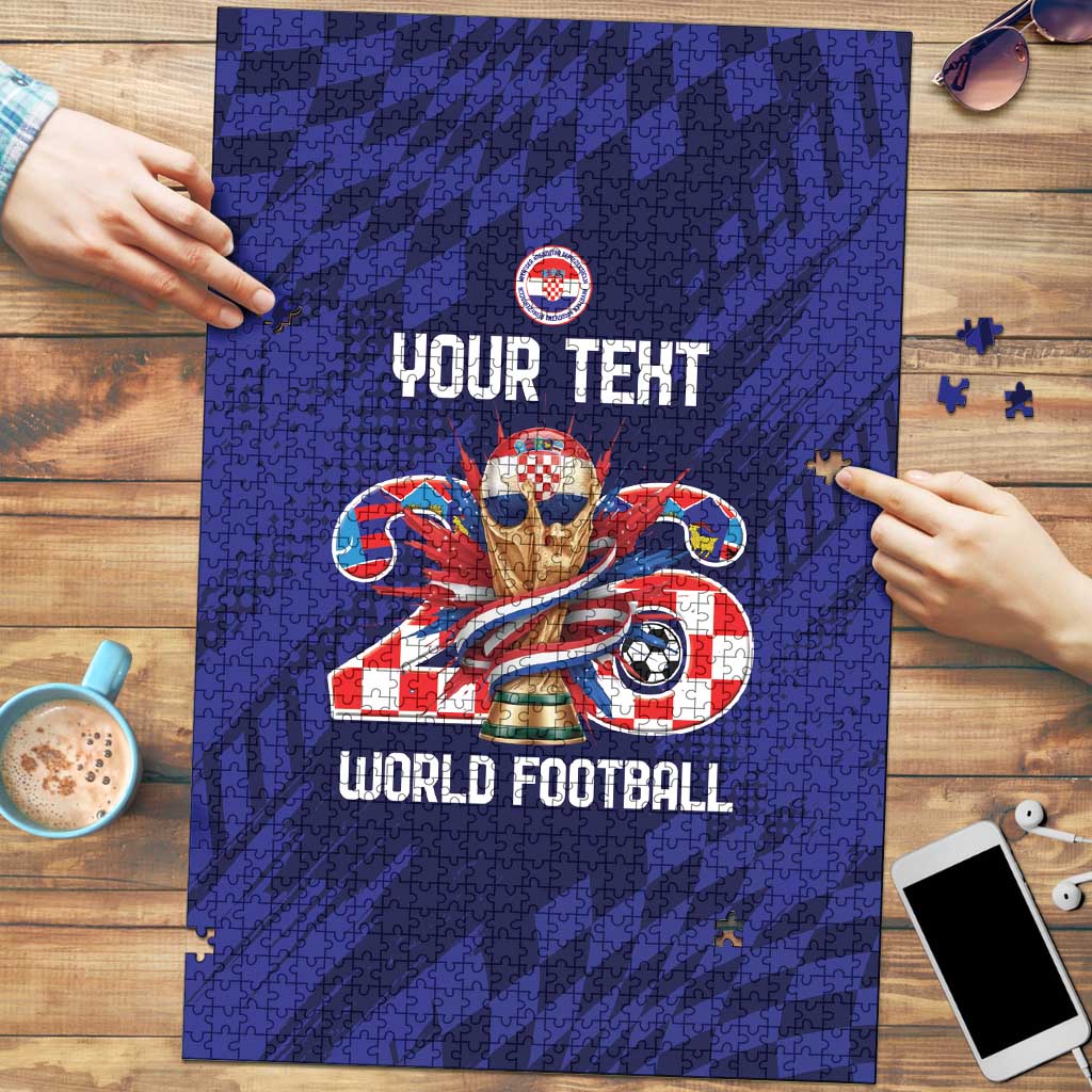 World Football Croatia 2026 Personalized Puzzle Mala Zemlja Veliki Snovi