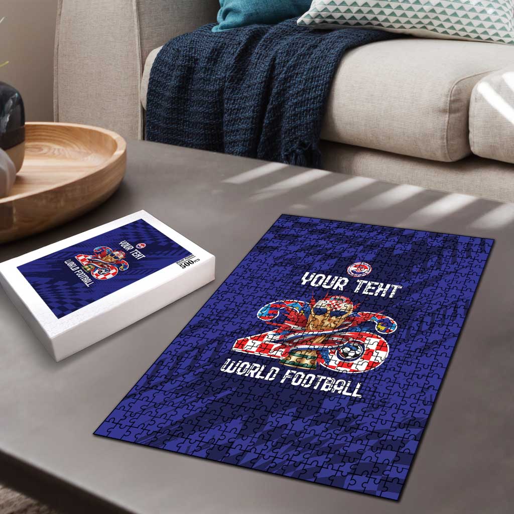 World Football Croatia 2026 Personalized Puzzle Mala Zemlja Veliki Snovi
