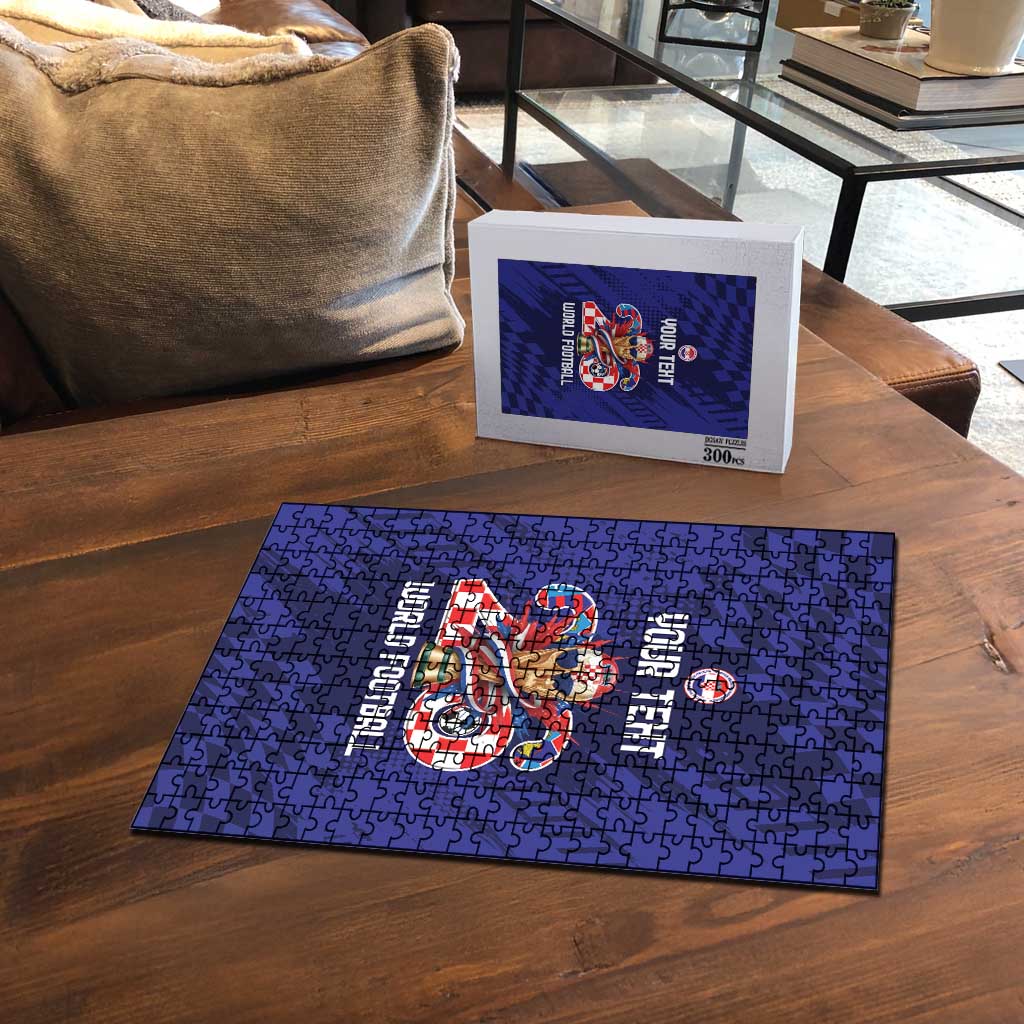World Football Croatia 2026 Personalized Puzzle Mala Zemlja Veliki Snovi