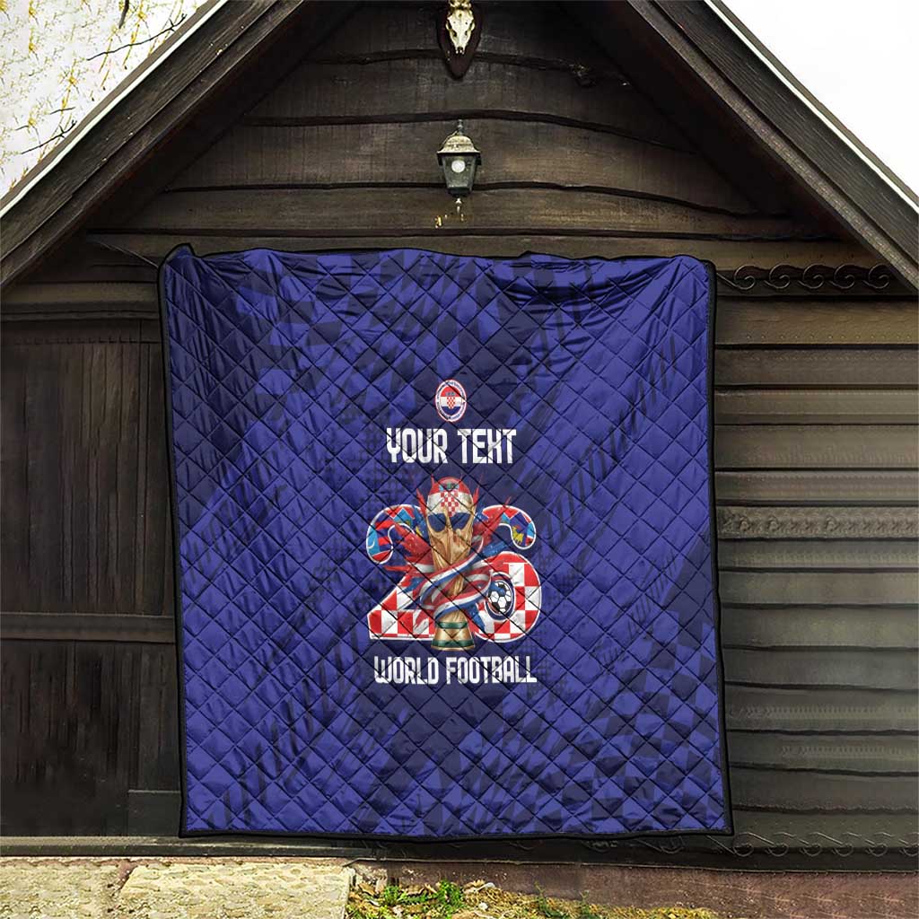 World Football Croatia 2026 Personalized Quilt Mala Zemlja Veliki Snovi