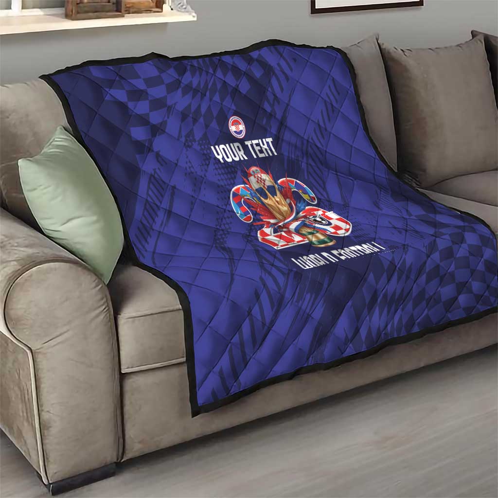 World Football Croatia 2026 Personalized Quilt Mala Zemlja Veliki Snovi