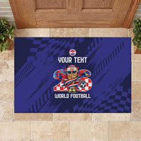World Football Croatia 2026 Personalized Rubber Doormat Mala Zemlja Veliki Snovi