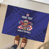 World Football Croatia 2026 Personalized Rubber Doormat Mala Zemlja Veliki Snovi