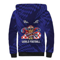 World Football Croatia 2026 Personalized Sherpa Hoodie Mala Zemlja Veliki Snovi