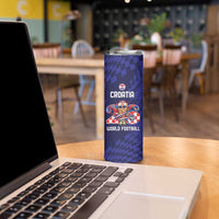 World Football Croatia 2026 Personalized Skinny Tumbler Mala Zemlja Veliki Snovi