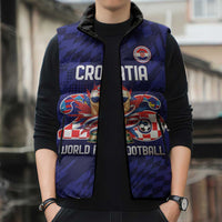 World Football Croatia 2026 Personalized Sleeveless Puffer Jacket Mala Zemlja Veliki Snovi