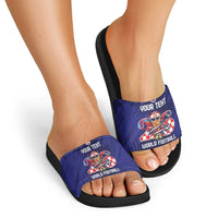 World Football Croatia 2026 Personalized Slide Sandals Mala Zemlja Veliki Snovi