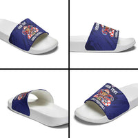 World Football Croatia 2026 Personalized Slide Sandals Mala Zemlja Veliki Snovi