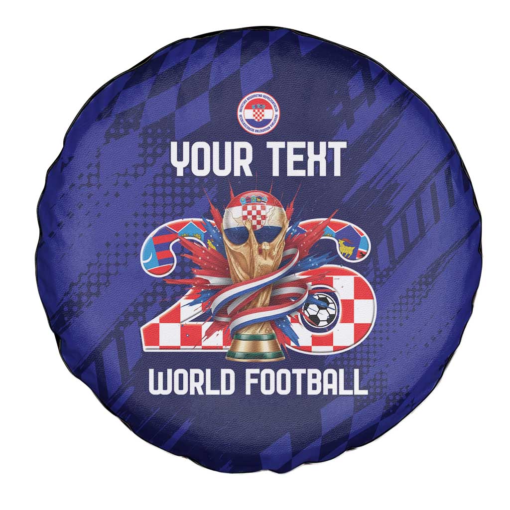 World Football Croatia 2026 Personalized Spare Tire Cover Mala Zemlja Veliki Snovi