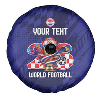 World Football Croatia 2026 Personalized Spare Tire Cover Mala Zemlja Veliki Snovi