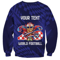 World Football Croatia 2026 Personalized Sweatshirt Mala Zemlja Veliki Snovi