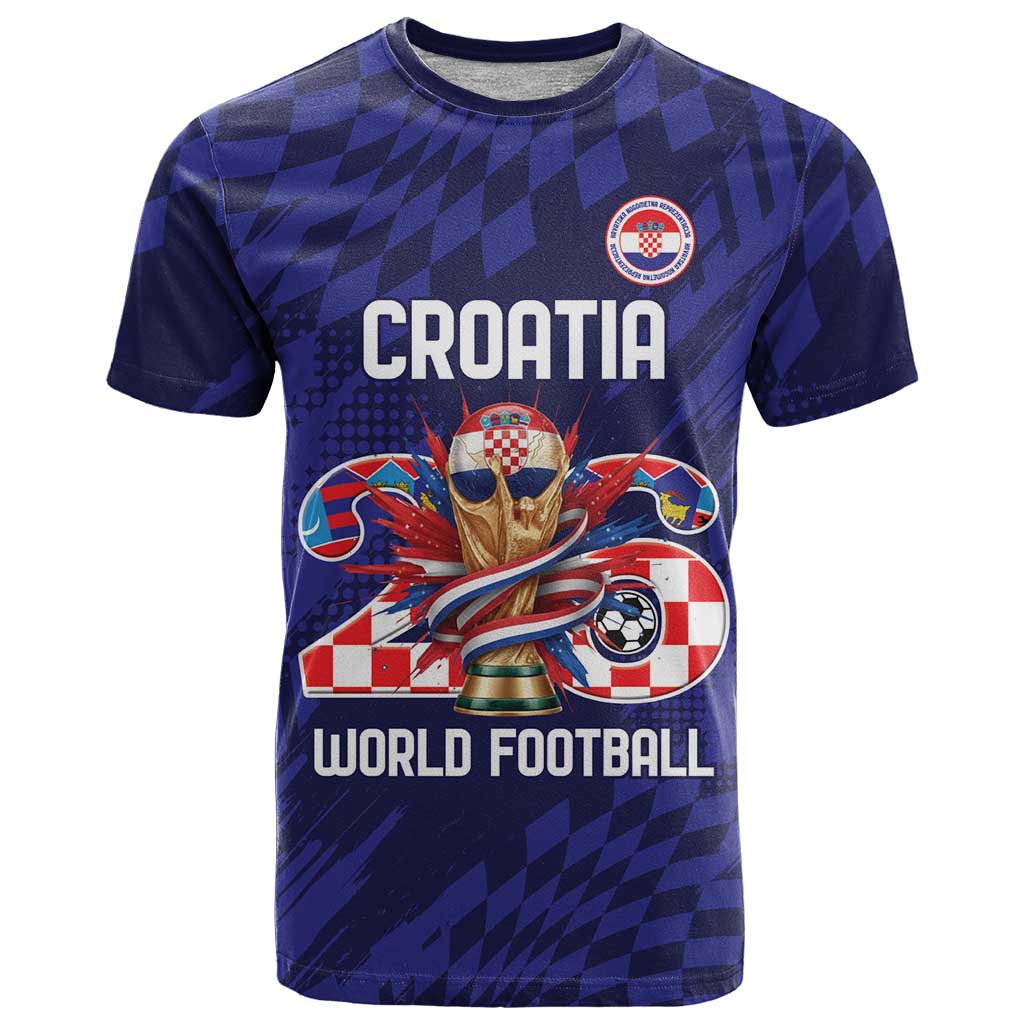 World Football Croatia 2026 Personalized T Shirt Mala Zemlja Veliki Snovi