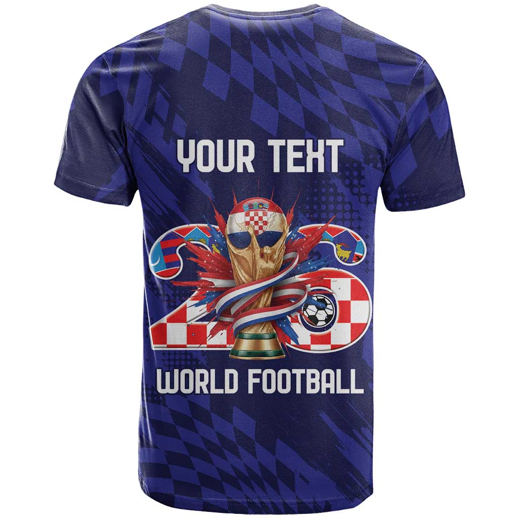 World Football Croatia 2026 Personalized T Shirt Mala Zemlja Veliki Snovi