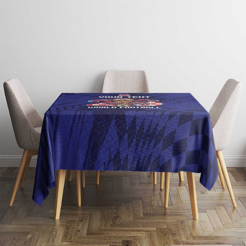 World Football Croatia 2026 Personalized Tablecloth Mala Zemlja Veliki Snovi