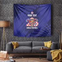 World Football Croatia 2026 Personalized Tapestry Mala Zemlja Veliki Snovi