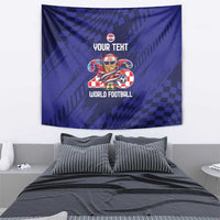World Football Croatia 2026 Personalized Tapestry Mala Zemlja Veliki Snovi