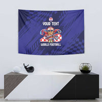 World Football Croatia 2026 Personalized Tapestry Mala Zemlja Veliki Snovi