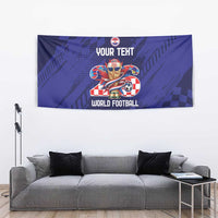 World Football Croatia 2026 Personalized Tapestry Mala Zemlja Veliki Snovi