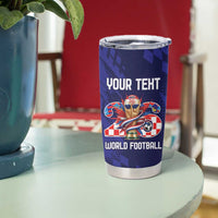 World Football Croatia 2026 Personalized Tumbler Cup Mala Zemlja Veliki Snovi