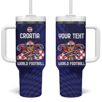 World Football Croatia 2026 Personalized Tumbler With Handle Mala Zemlja Veliki Snovi